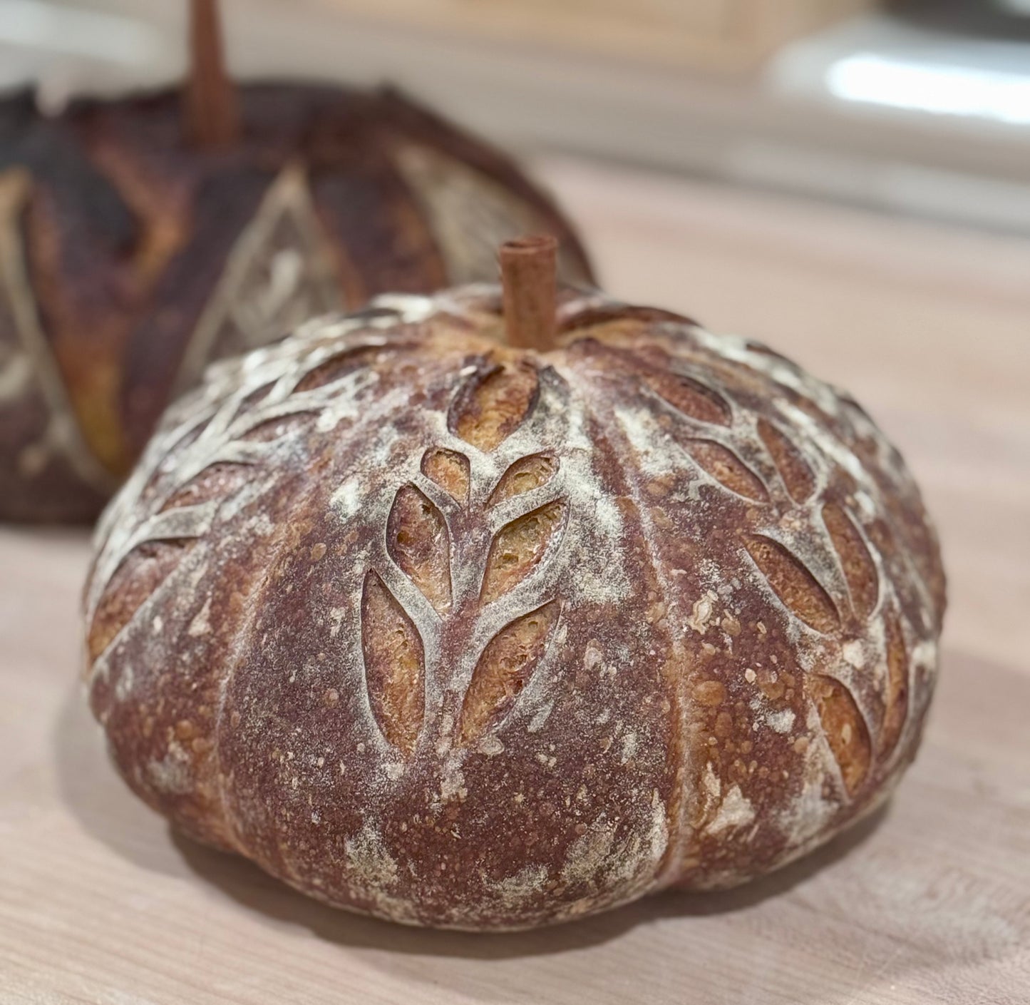 Pumpkin Swirl Sourdough