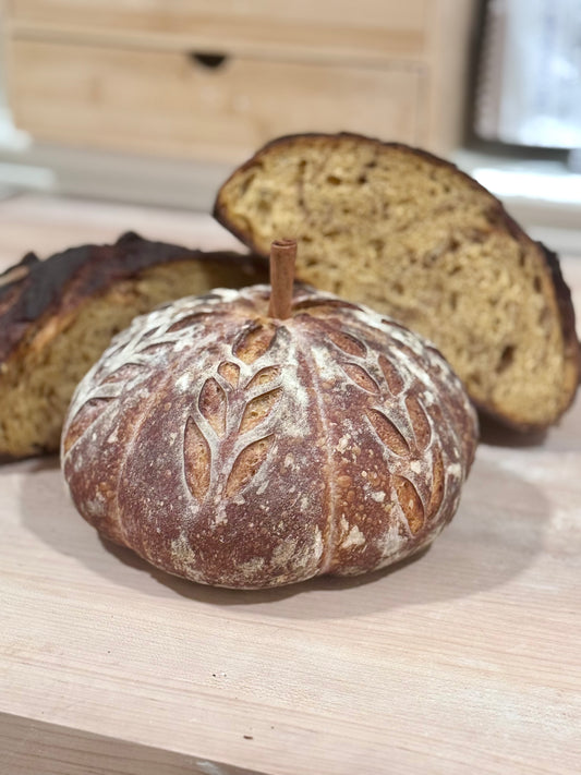 Pumpkin Swirl Sourdough